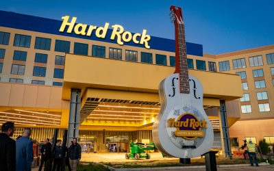 The long-awaited $500 million permanent Hard Rock Hotel & Casino holds its grand opening on Thursday